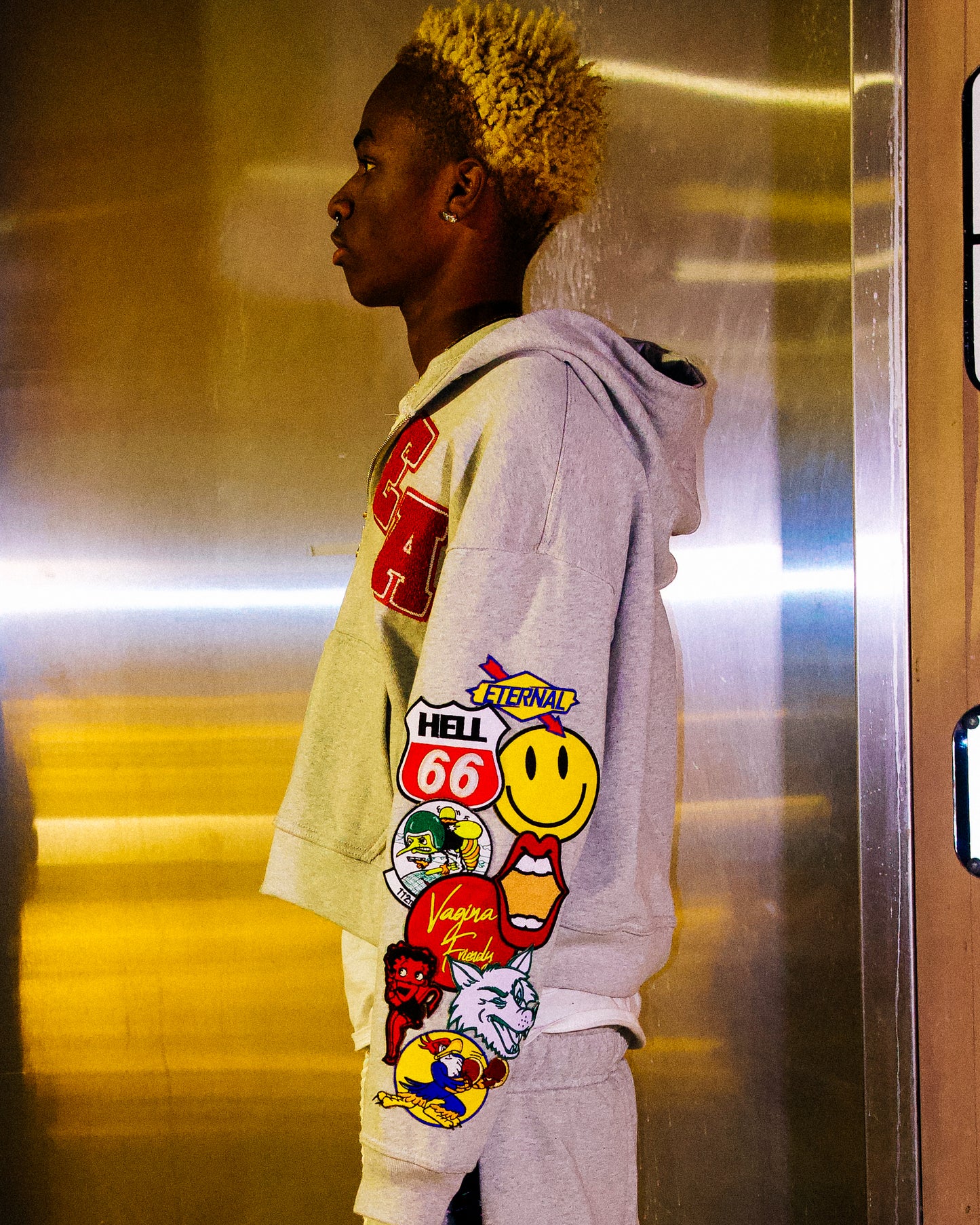Eternal “Patch Work” Zip Up
