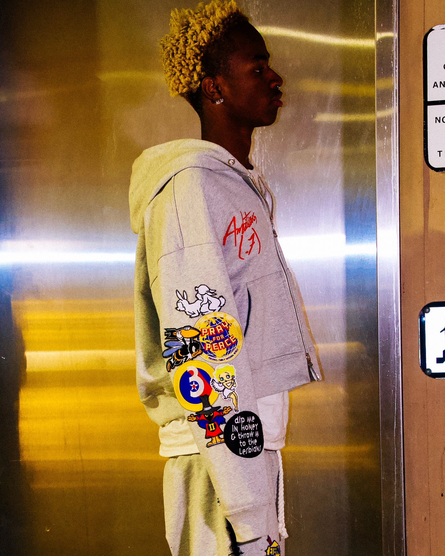 Eternal “Patch Work” Zip Up