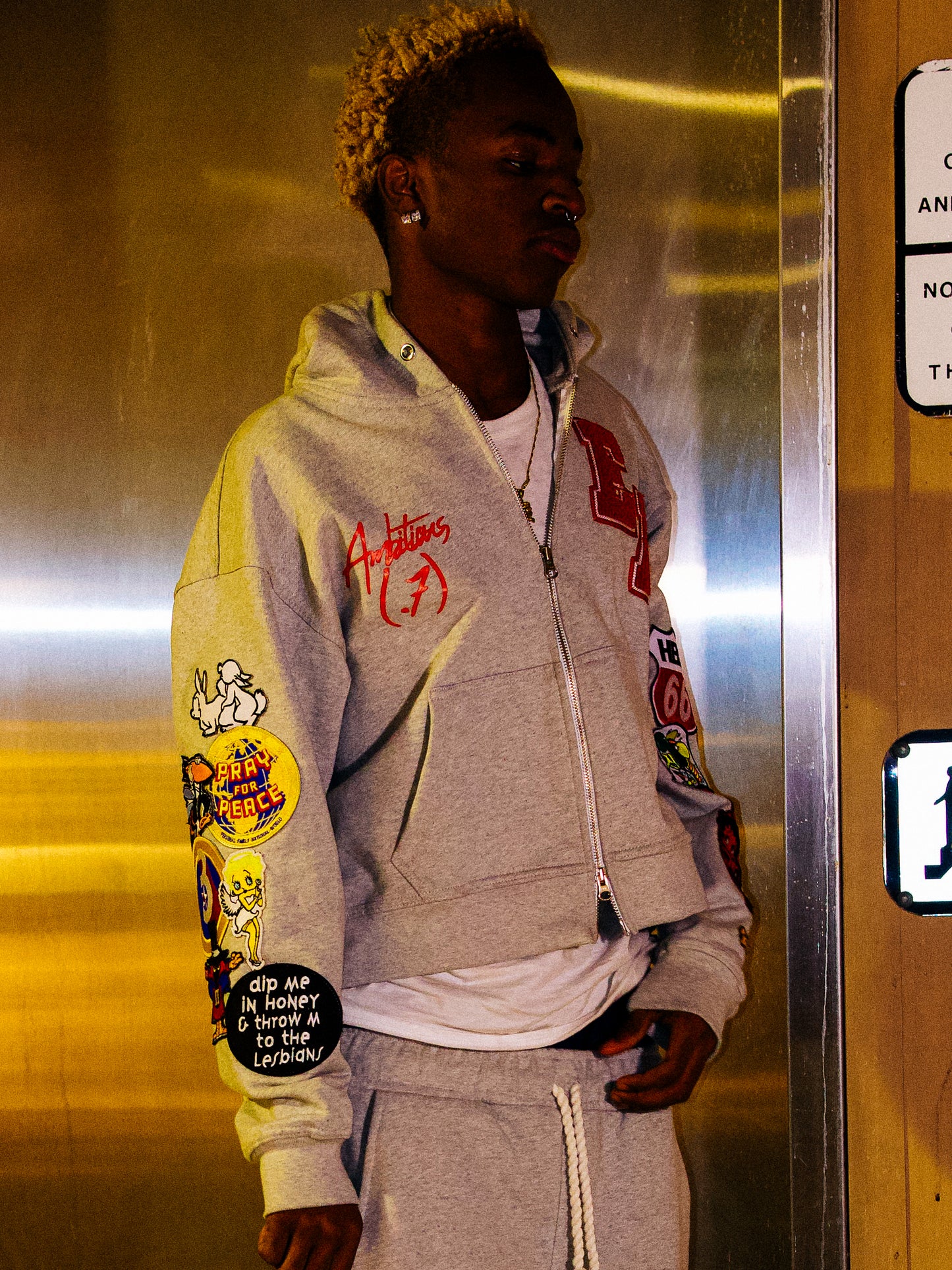 Eternal “Patch Work” Zip Up